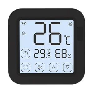 Control AC + Sensor Temp & Hum Pantalla Tactil MOES WiFi-IOT073