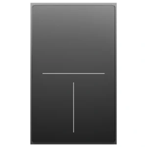 Apagador SMART OMNIA GALAXY Zigbee 3 Vias Grafito-IOT032