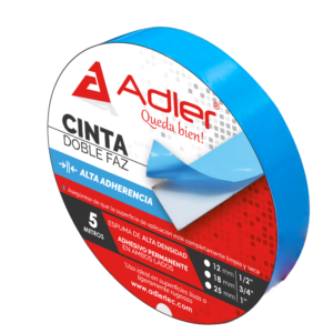 CINTA DOBLE CARA AZUL 1 5MTS - CDF-1X5 - ADL035 - ADLER
